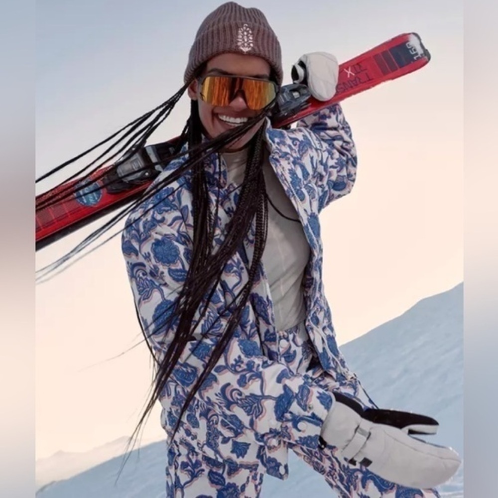 Free People FP Movement Bunny Slope Ski Puffer Jacket XL NWOT ❄️ Winter Coat Sno